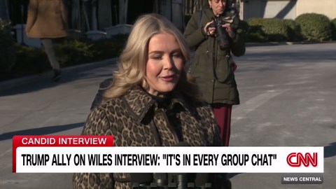 Trump reacts to Susie Wiles’ 'Vanity Fair' interview