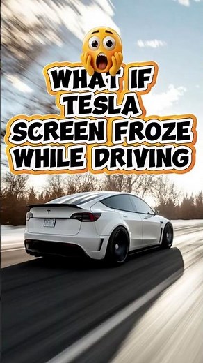 Tesla Screen Froze While Driving