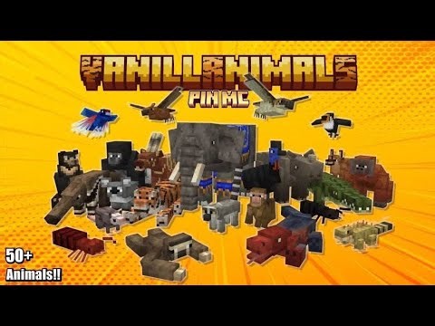 Addon Vanilla Animals | Minecraft