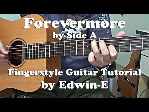 Guitar Tutorial: Forevermore by Side A (w Tabs) Fingerstyle Guitar Solo Cover