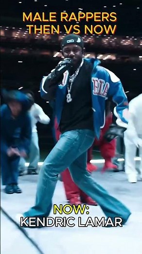 Top Male Rappers Then vs Now 🎤 Kings of Hip Hop Over the Years #shorts