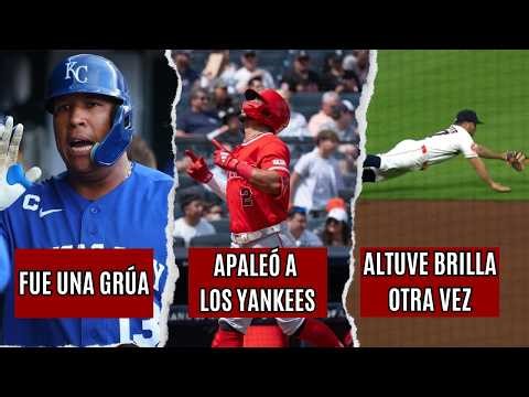 Venezuelans in MLB: Altuve shines with bat and glove, Salvador Pérez is a crane, Peraza destroys ...