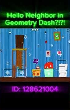 Hello Neighbor in Geometry Dash! #geometrydash