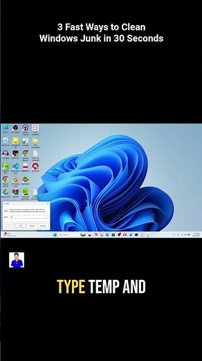 3 Fast Ways to Clean Windows junk in 30 Seconds
