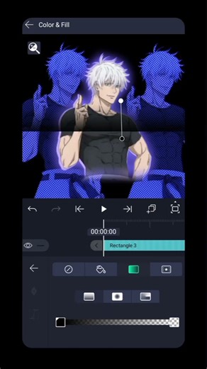 Anime logo🩵 edit Alight Motion #editblastr