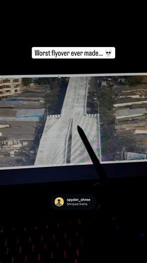 Worst flyover ever but arraylist is not #flyover #learnjava #java #arraylist #funny #coding #shorts