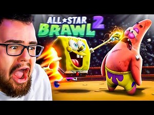 SPONGEBOB vs PATRICK STAR In NICKELODEON ALL STAR BRAWL 2!!