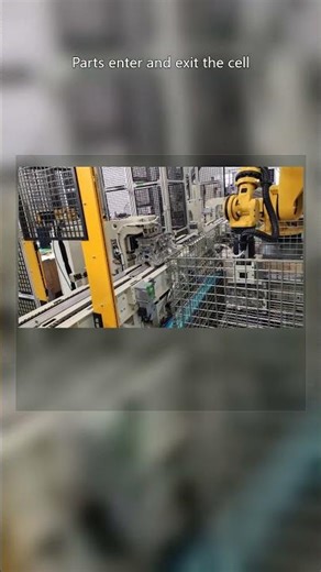 Cylinder head blank loading in a cleaner 15-second view