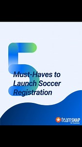 1.8K views | With these easy tips, we’ll set up a seamless soccer registration process that keeps families and athletes returning to the pitch season after season. | TeamSnap | Facebook