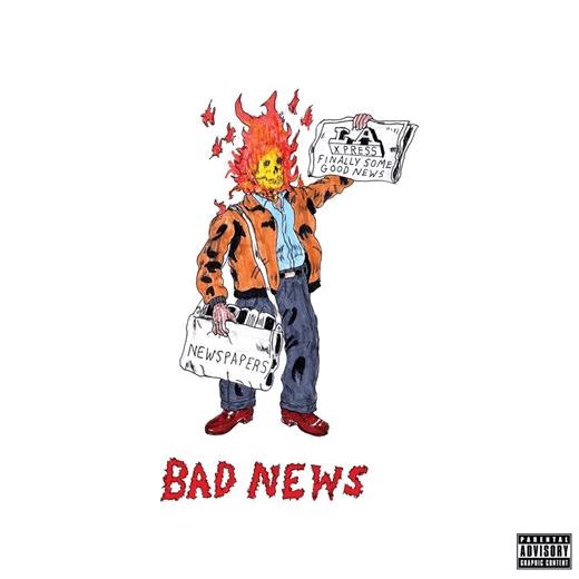 Real Bad Man And Blu Drop Their First Collaborative Album "Bad News"
