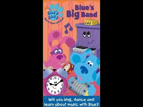 Opening to Blue's Clues: Blue's Big Band (2003 VHS)