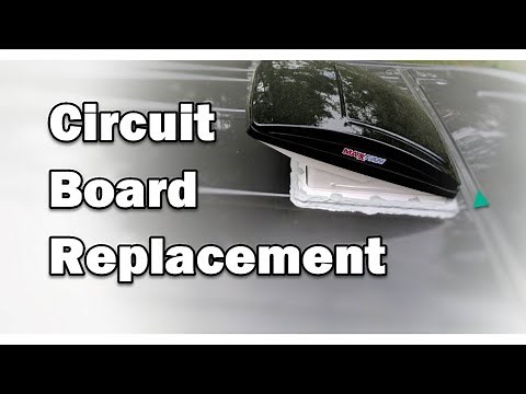 MaxxAir Deluxe RV Vent Fan Circuit Board Replacement