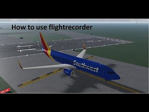 Flightline | flight recorder tutorial | ROBLOX | #flightline