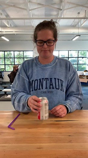 If you HAVE to use a straw, do this hack to keep it in place. Or just don’t use a straw at all