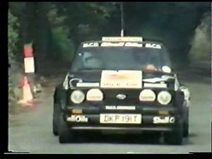 Ari Vatanen Manx Rally 1982 Ford Escort Mk2 RS1800