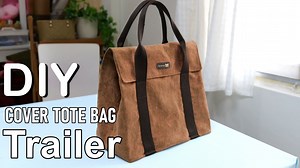 Video trailer - DIY Cover Tote Bag Click below link to watch full video with measurement. ► Learn more: https://www.facebook.com/aepooimcrafts/videos/904310017007521 | Ae PooiM