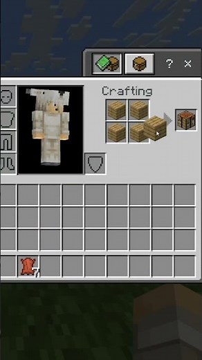 How To Make Leather Pants In Minecraft #Shorts