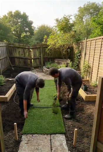 Insane Backyard Garden Transformation! 🌿✨ #Shorts #RoomMakeover