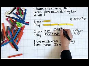 Day 4 Multiplication Word Problems Using Models and Manipulatives
