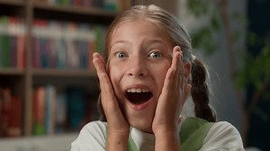 Close Shocked Amazed Caucasian Positive Little Stock Footage Video (100% Royalty-free) 3669717151 | Shutterstock