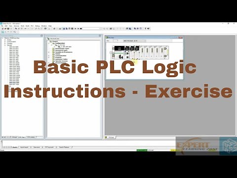 Lecture13: UNITY PRO | plc programming | Basic PLC Logic Instructions Exercise