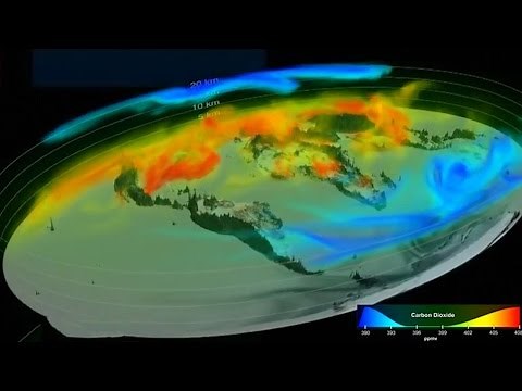 Watch | NASA's 3D animation of carbon dioxide in atmosphere