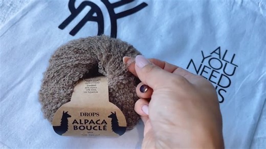 New Browns! Loopy Alpaca Knitting Yarn Wool for Doll Hair: DROPS Boucle - Etsy