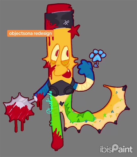 #osc #objectsona #speedpaint #digitalart #originalcharacter hi