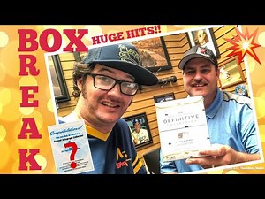 BOX BREAK!! Opening a $1,000 Box of Baseball Cards!