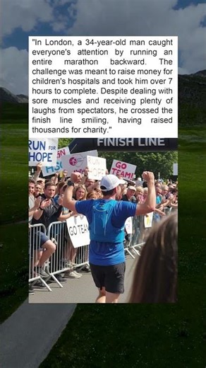 "Running Backwards for a Cause: A Marathoner’s Remarkable Challenge"