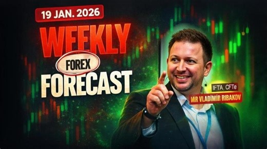 Forex Weekly Forecast | EURUSD, GBPUSD GOLD | 19 January 2026 | Vladimir Ribakov