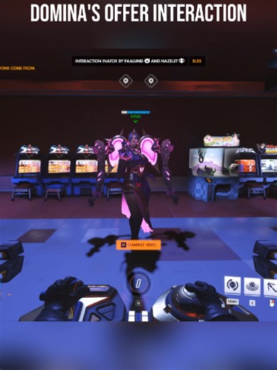 the domina and ball interaction is peak LOL #overwatch #kiriko | kiriko