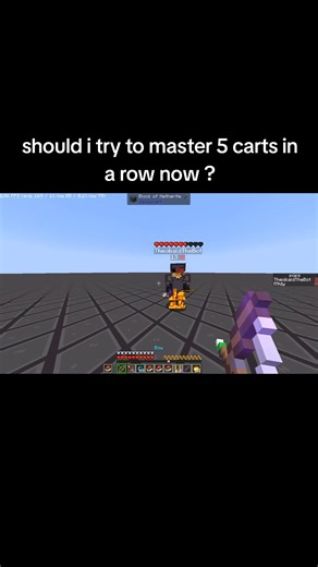 Returning to Minecraft: Mastering Cart Challenges