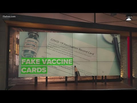 Can you get in trouble for using a fake vaccine card?
