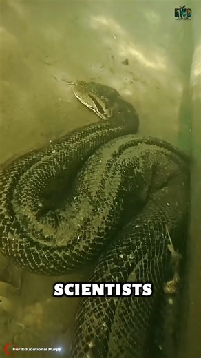 Scientists Just Found a 26-Foot Snake They Never Knew Existed. #documentary#usashorts#fyp