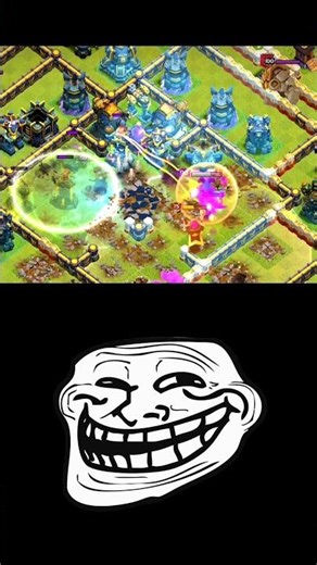 3 Heroes combination attack strategy 😱🔥#clashofclans #coc #gaming #viral #shorts #games