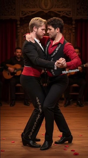 Gay Couple flamenco dance dancing dancers