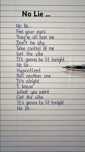 No Lie - Dua Lipa (ft. Sean Paul) lyrics #nolie #dualipa #lyrics #song #shorts #viral #trending