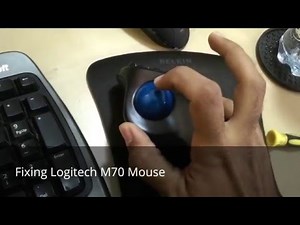 Fixing Logitech M570 Trackball mouse