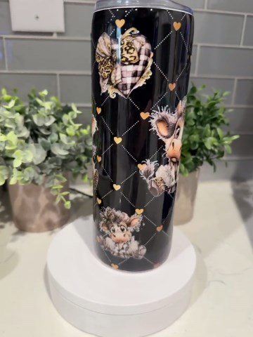 20oz Double Wall Tall Stainless Steel Tumbler - Etsy