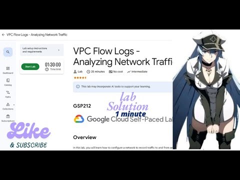 VPC Flow Logs - Analyzing Network Traffic || GSP212 || Qwiklabs Arcade 2025.