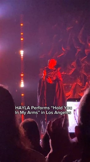 Gayety on Instagram: "Powerhouse vocalist HAYLA performs “Hold You In My Arms” in Los Angeles at The El Rey."
