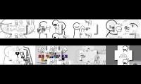 Mix of 8 videos from youtube : YTPMV asdfmovie Scan 8 Parison