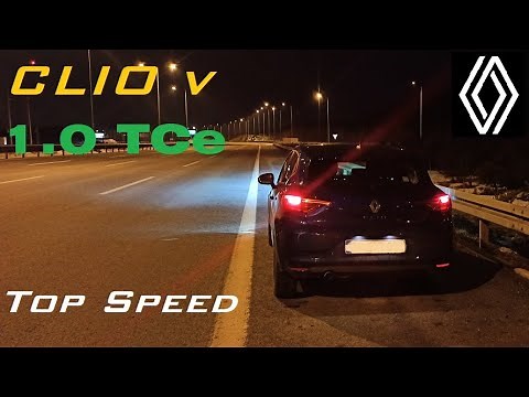 RENAULT CLIO V (2021) 1.0 TCe (90 hp) Acceleration & Top Speed