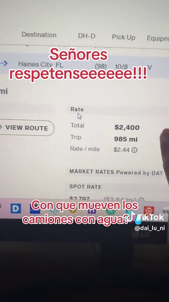 Understanding Truck Transport with Water Loads