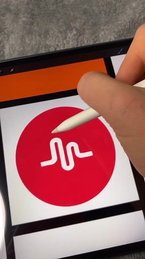 Attempting to draw famous logos day 6 #fyp #foryou #foryoupage #procreate #viral