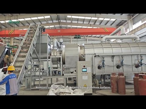 Aluminum De-coating Machine: From UBC to High-quality Recycled Metal