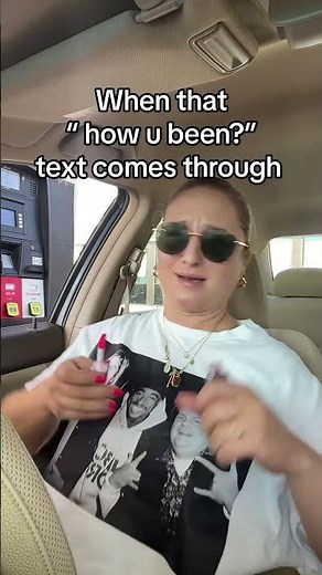 When that “how u been?” text comes through. #ex #howaboutno