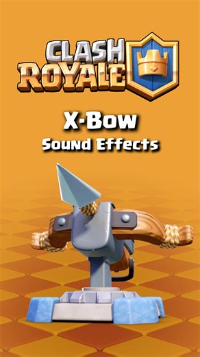 X-Bow Sound Effects #xbow #xbowsounds #clashsoundeffects #arenasound
