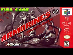 Armorines: Project S.W.A.R.M. [N64] Gameplay Walkthrough FULL GAME [4K60ᶠᵖˢ🔴]